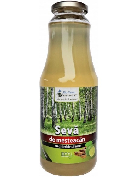 Birch Sap Ginger and Lime 1 L